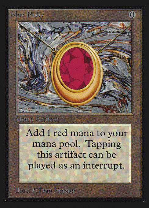 Mox Ruby - Collectors' Edition