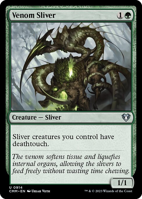 Venom Sliver - Commander Masters