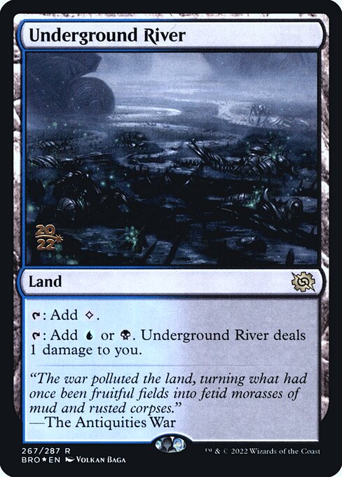 Underground River - The Brothers' War Promos - Promo Foil