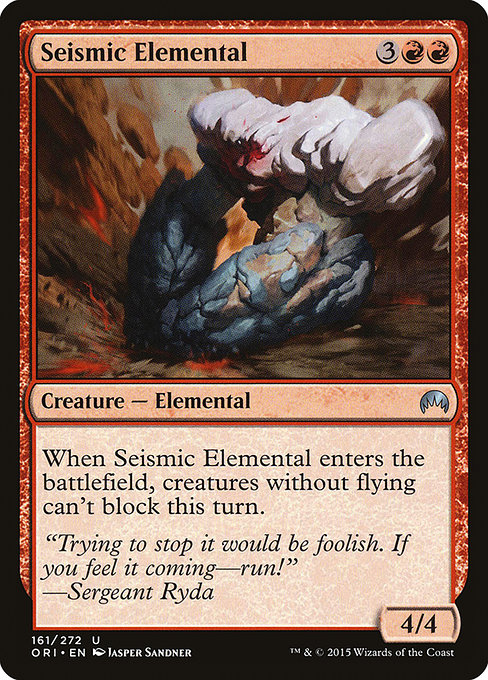 Seismic Elemental - Magic Origins