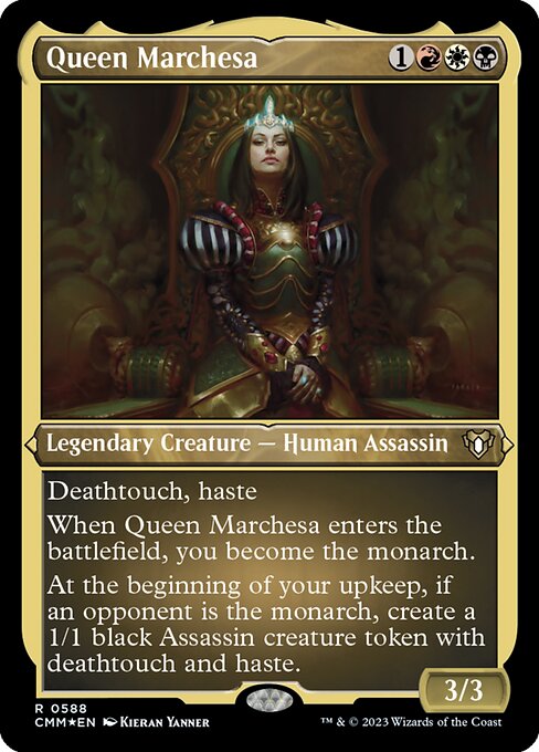 Queen Marchesa - Commander Masters - Etched Foil