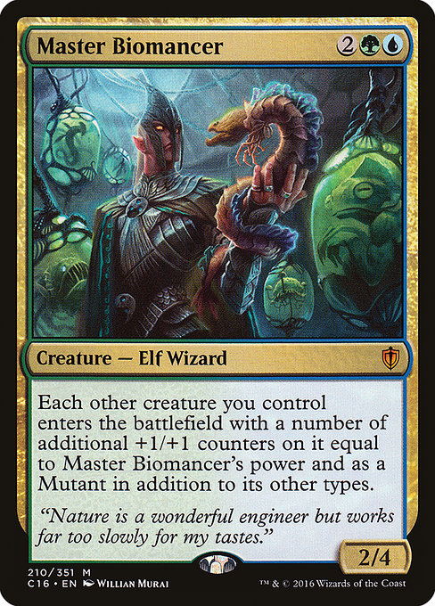 Master Biomancer - Commander 2016