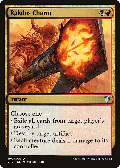 Rakdos Charm - Commander 2017