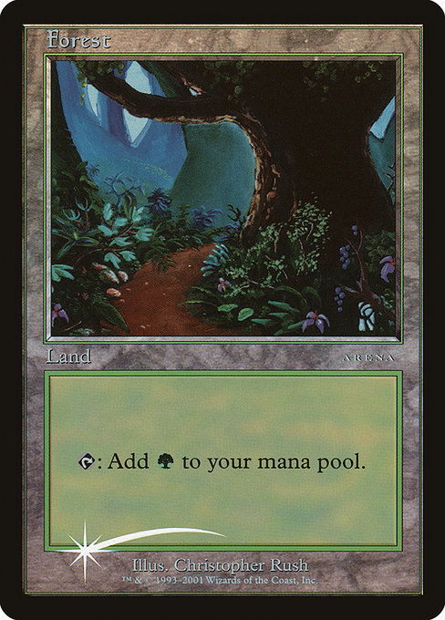 Forest - Arena League 2001 - Promo Foil