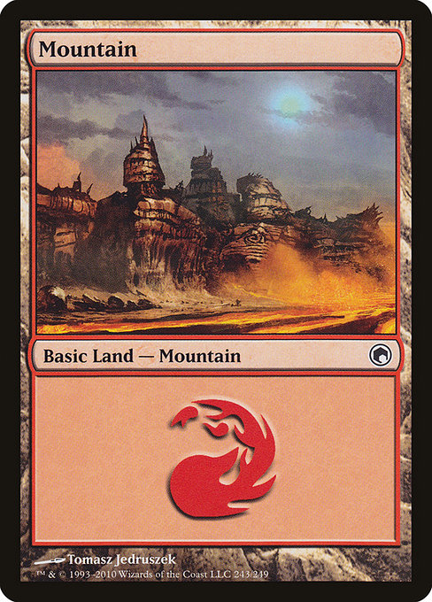 Mountain - Scars of Mirrodin
