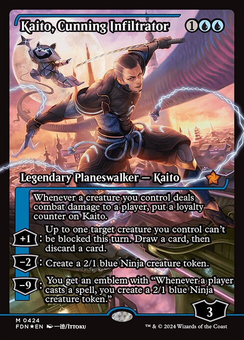 Kaito, Cunning Infiltrator - Foundations - Promo Foil