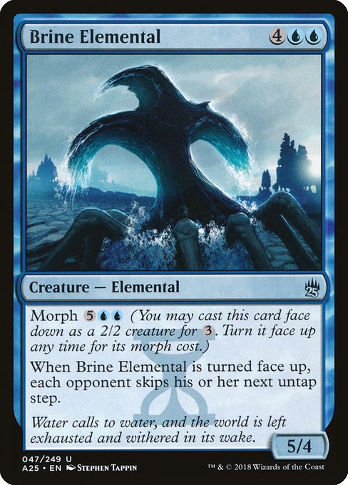 Brine Elemental - Masters 25