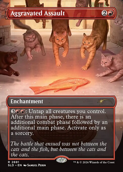 Aggravated Assault - Secret Lair Drop - Borderless