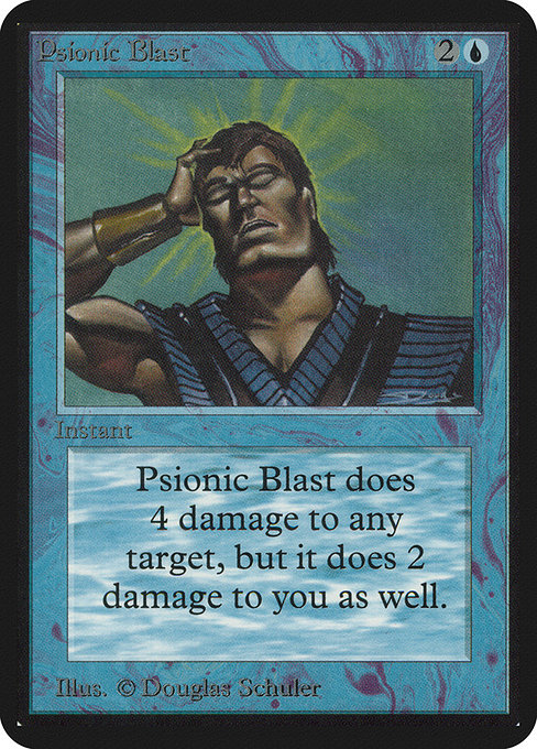 Psionic Blast - Limited Edition Alpha