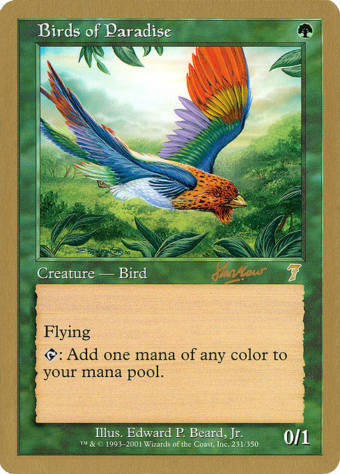 Birds of Paradise - World Championship Decks 2002