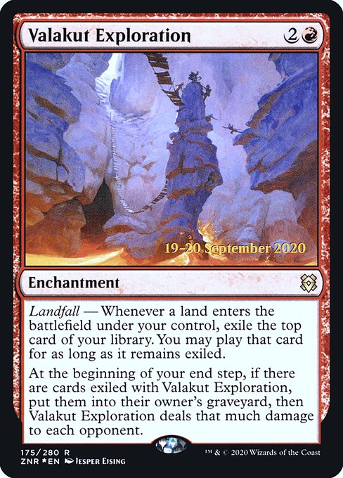 Valakut Exploration - Zendikar Rising Promos