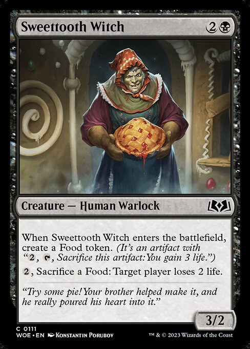 Sweettooth Witch - Wilds of Eldraine