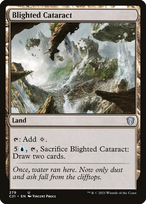 Blighted Cataract - Commander 2021