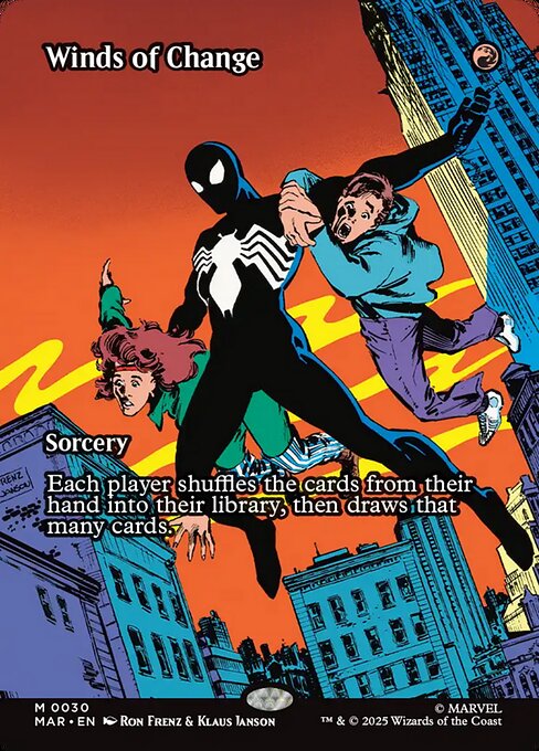 Winds of Change - Marvel Universe - Borderless