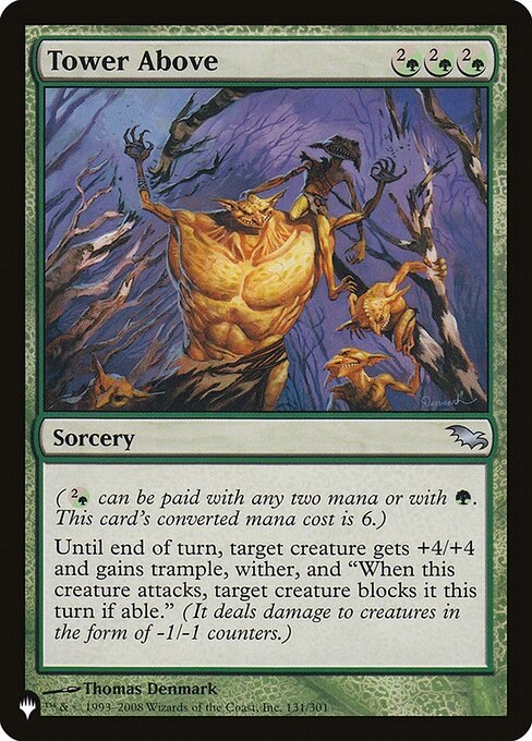 Tower Above - The List