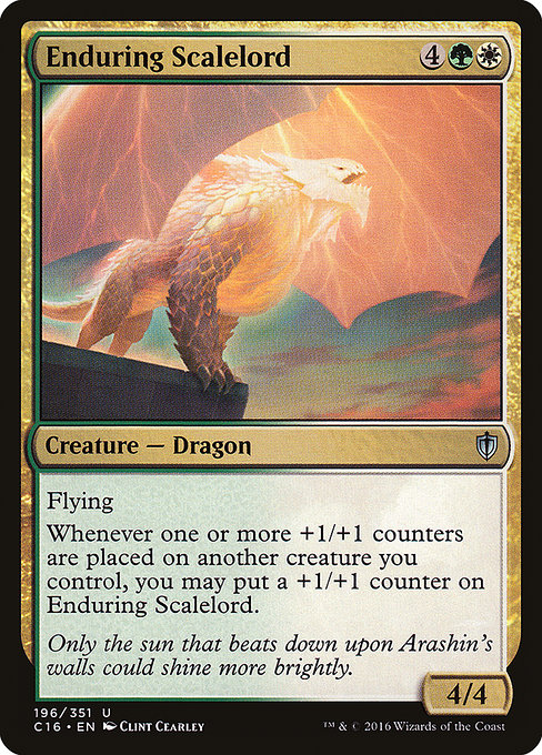 Enduring Scalelord - Commander 2016