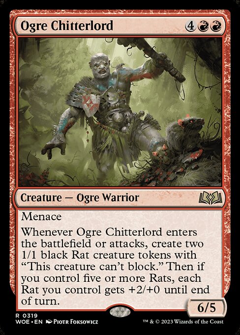 Ogre Chitterlord - Wilds of Eldraine