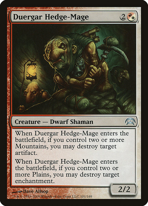 Duergar Hedge-Mage - Planechase