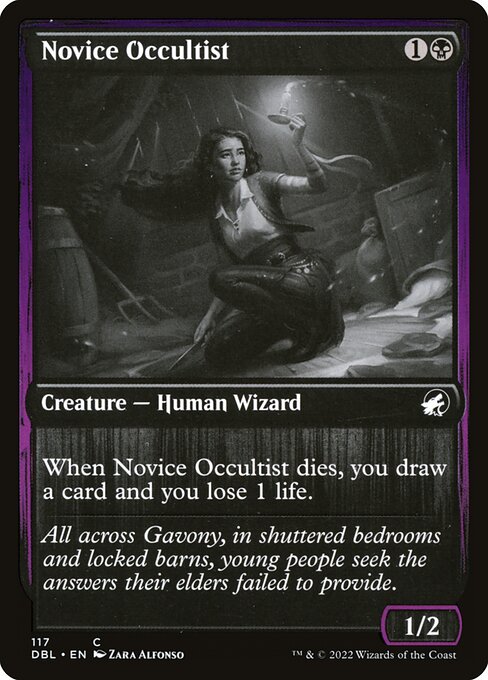 Novice Occultist - Innistrad: Double Feature