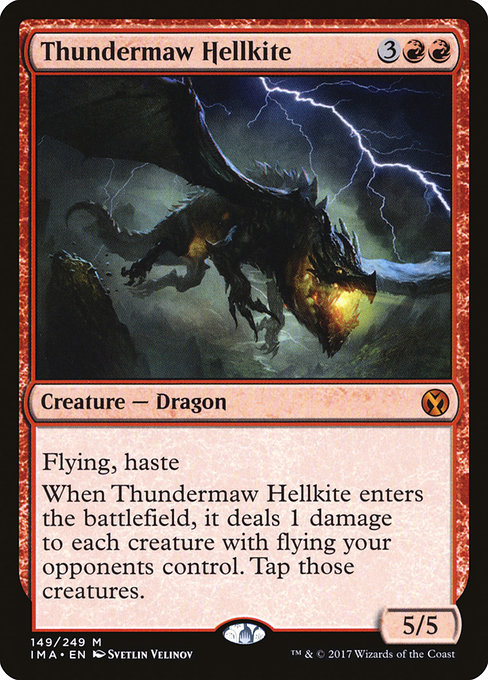 Thundermaw Hellkite - Iconic Masters