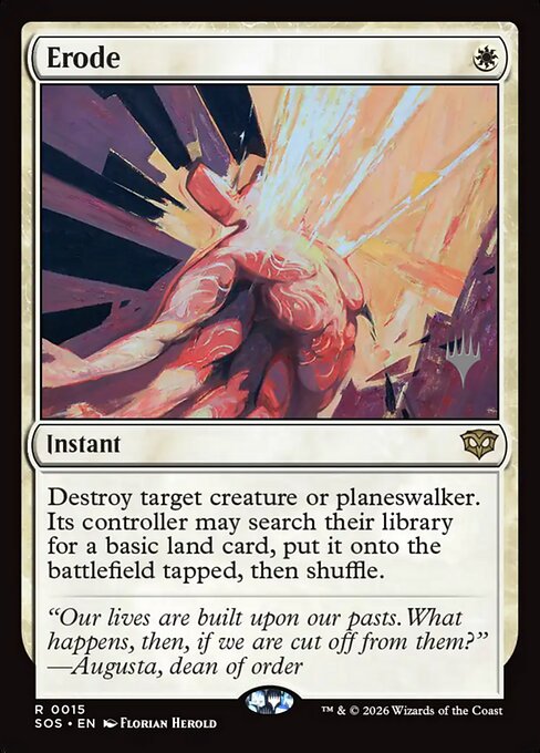 Erode - Secrets of Strixhaven Promos