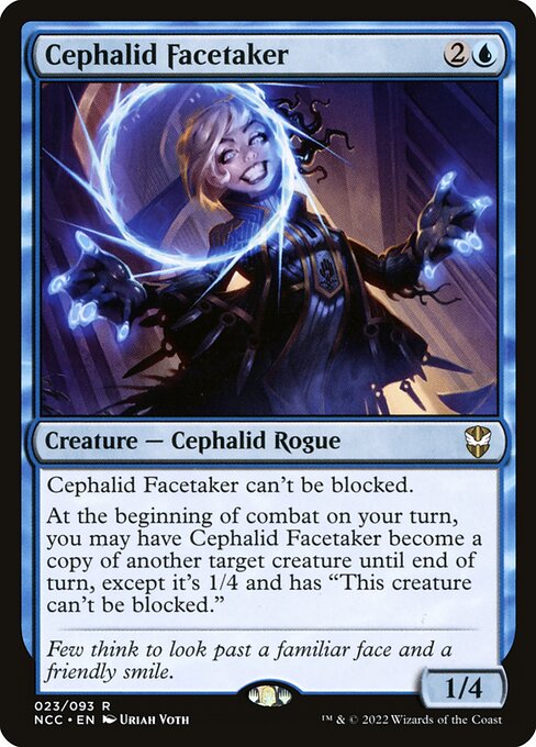 Cephalid Facetaker - New Capenna Commander