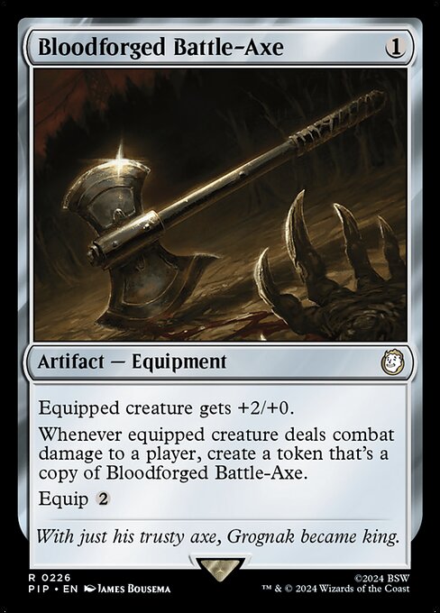 Bloodforged Battle-Axe - Fallout