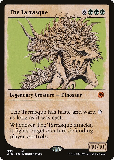 The Tarrasque - Adventures in the Forgotten Realms