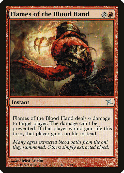 Flames of the Blood Hand - Betrayers of Kamigawa