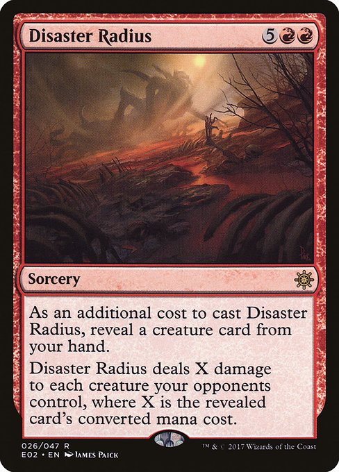 Disaster Radius - Explorers of Ixalan