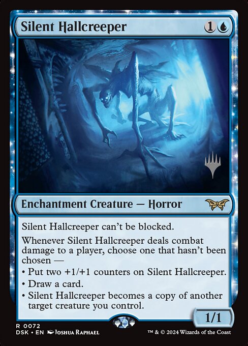 Silent Hallcreeper - Duskmourn: House of Horror Promos