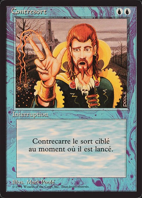 Counterspell - Foreign Black Border