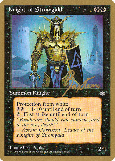 Knight of Stromgald - Pro Tour Collector Set