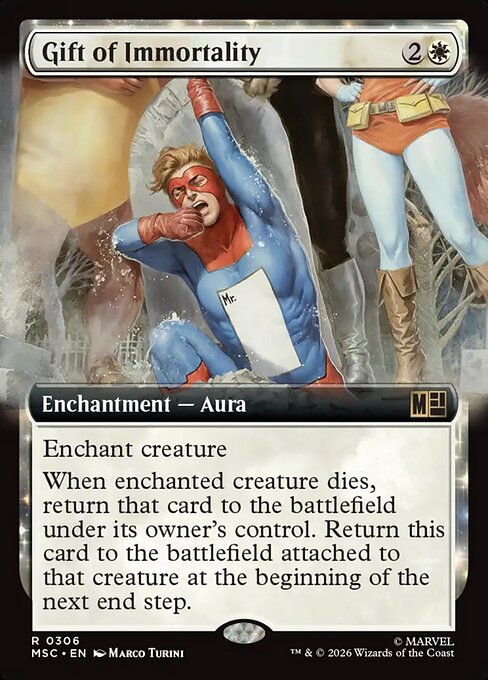 Gift of Immortality - Marvel Super Heroes Commander - Extended Art