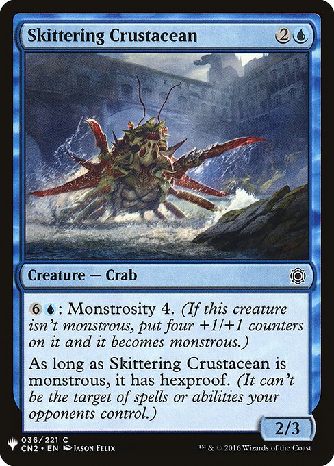 Skittering Crustacean - The List