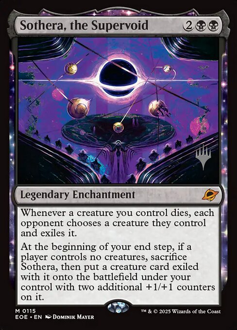 Sothera, the Supervoid - Edge of Eternities Promos