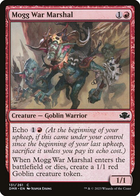 Mogg War Marshal - Dominaria Remastered