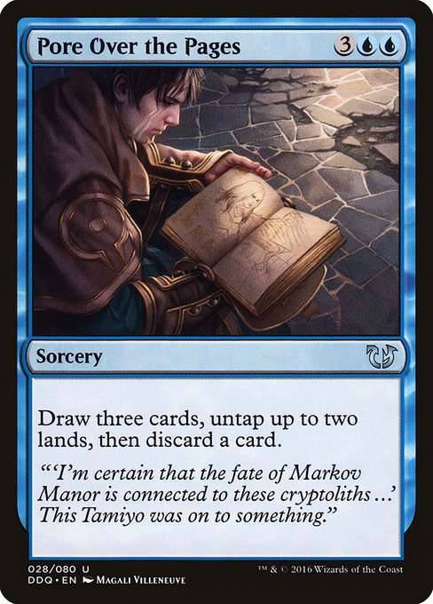 Pore Over the Pages - Duel Decks: Blessed vs. Cursed