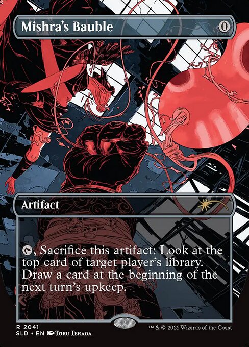 Mishra's Bauble - Secret Lair Drop - Borderless