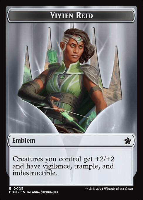 Vivien Reid Emblem - Foundations Tokens