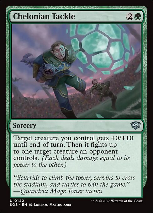Chelonian Tackle - Secrets of Strixhaven