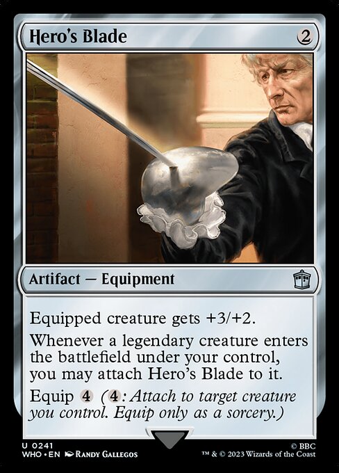 Hero's Blade - Doctor Who