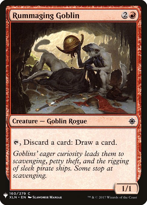 Rummaging Goblin - The List