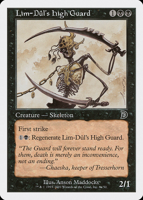 Lim-Dûl's High Guard - Deckmasters