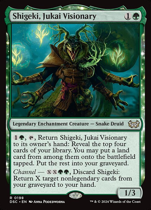 Shigeki, Jukai Visionary - Duskmourn: House of Horror Commander