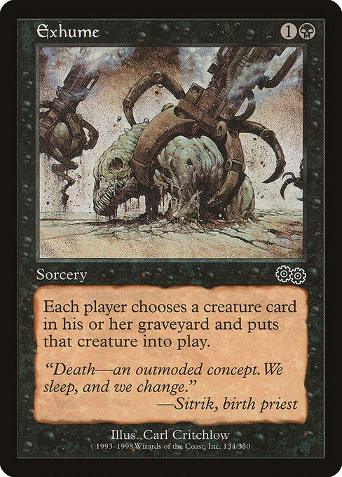 Exhume - Urza's Saga