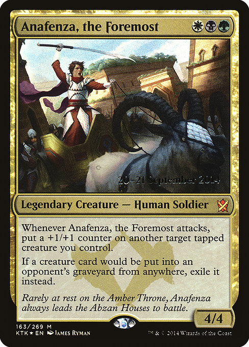 Anafenza, the Foremost - Khans of Tarkir Promos - Promo Foil