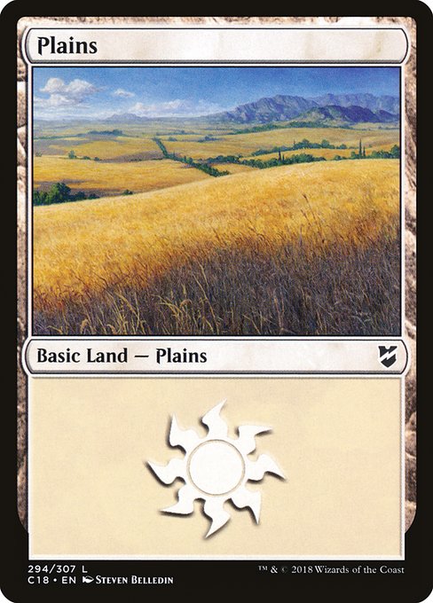 Plains - Commander 2018