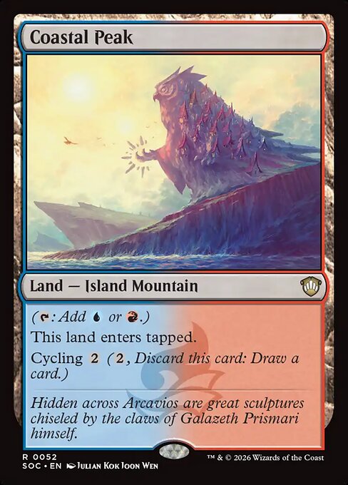 Coastal Peak - Secrets of Strixhaven Commander
