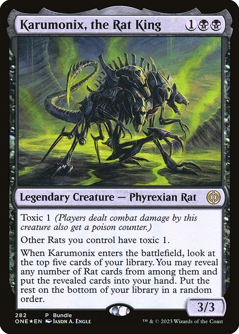 Karumonix, the Rat King - Phyrexia: All Will Be One